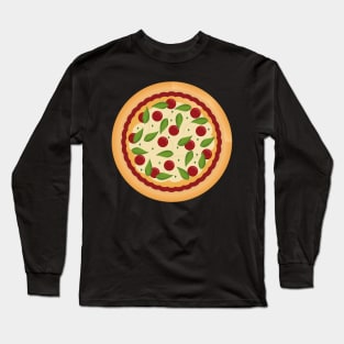 Yummy Italian Pizza Pie Long Sleeve T-Shirt